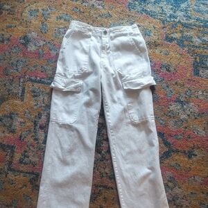 ZaraWomens Cargo Pants, Sz 2